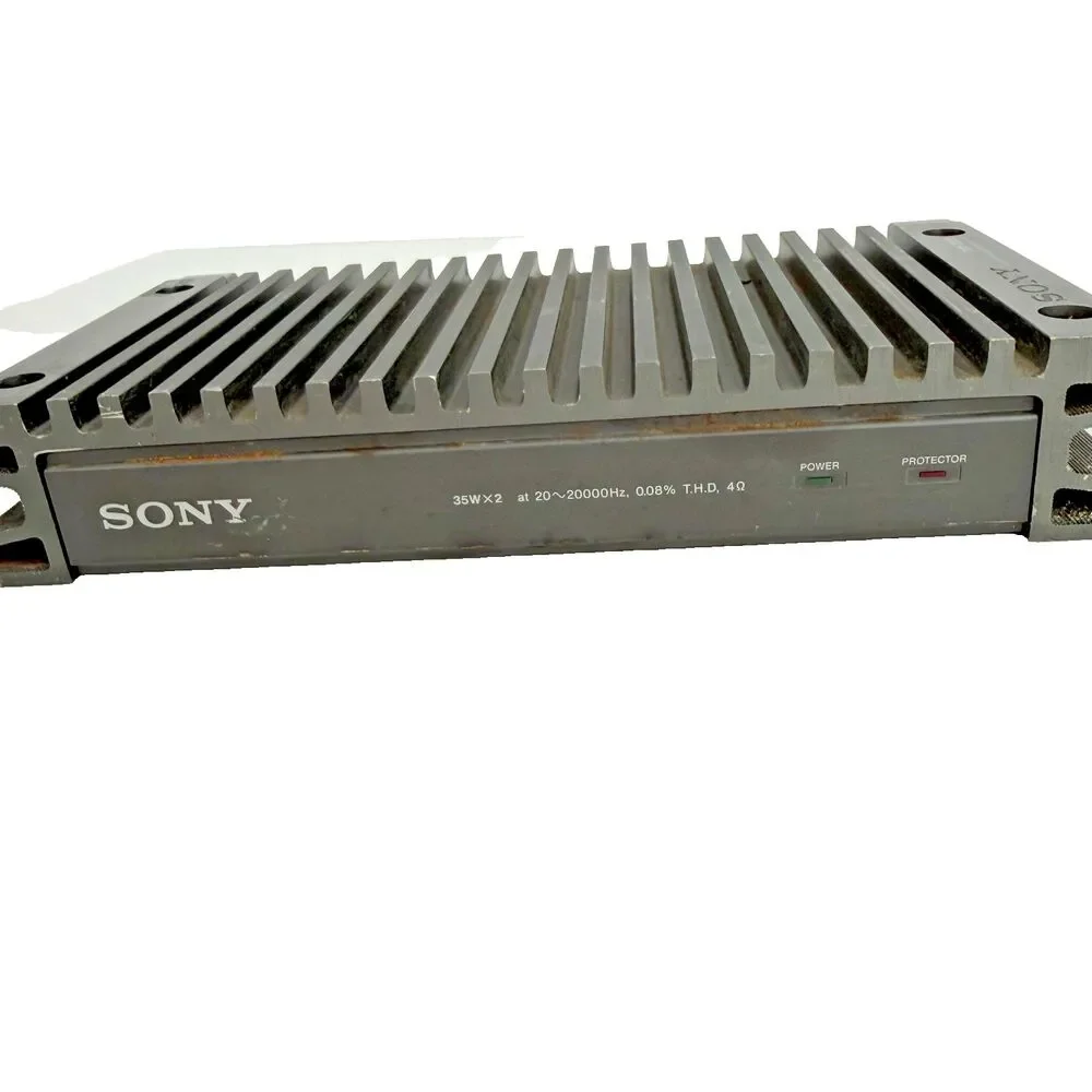 Sony XM-3520 2 / 1 Channel Car Stereo Power Amplifier Vintage Old School Amp